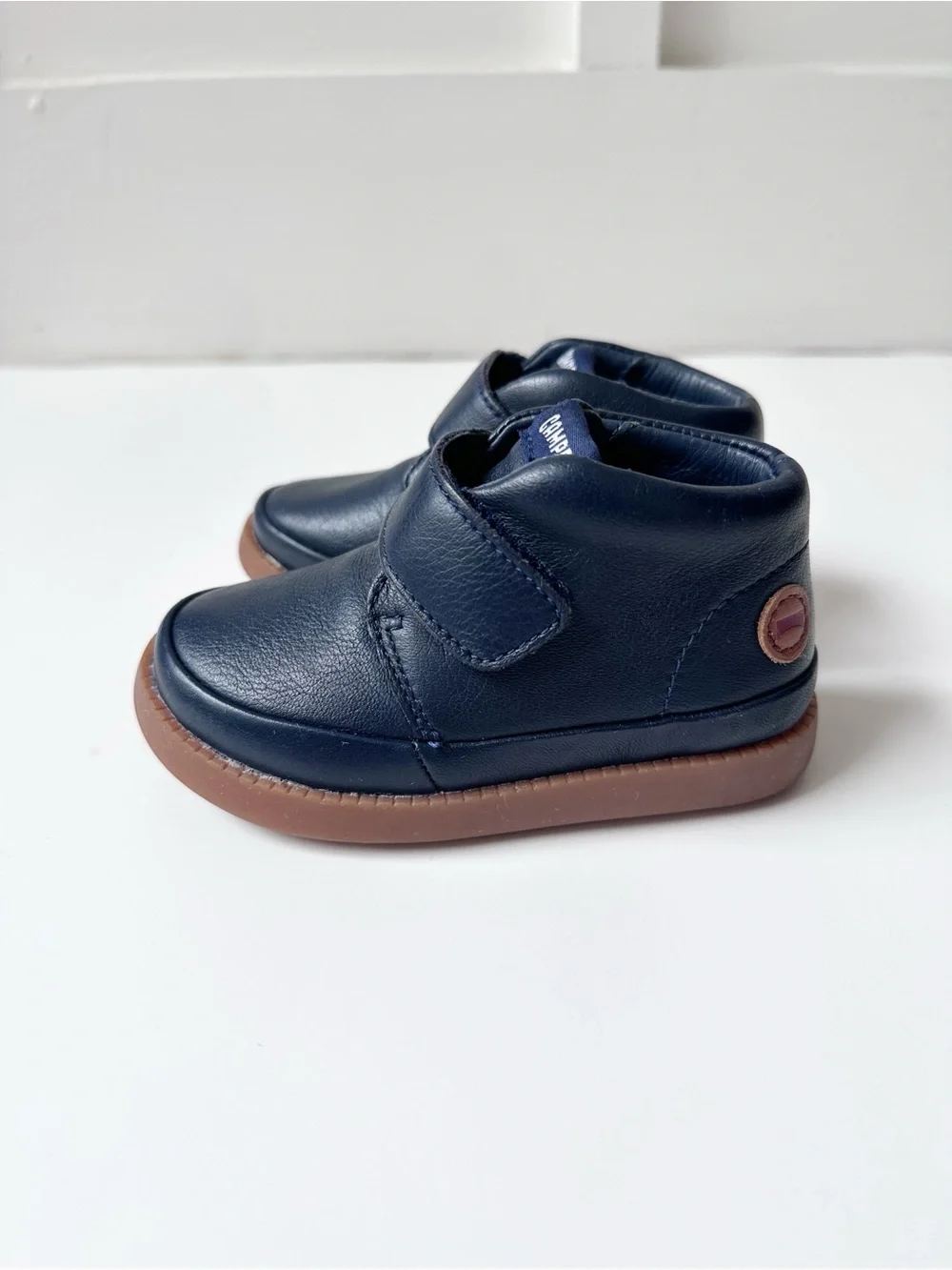 CAMPER navy Bryn boots